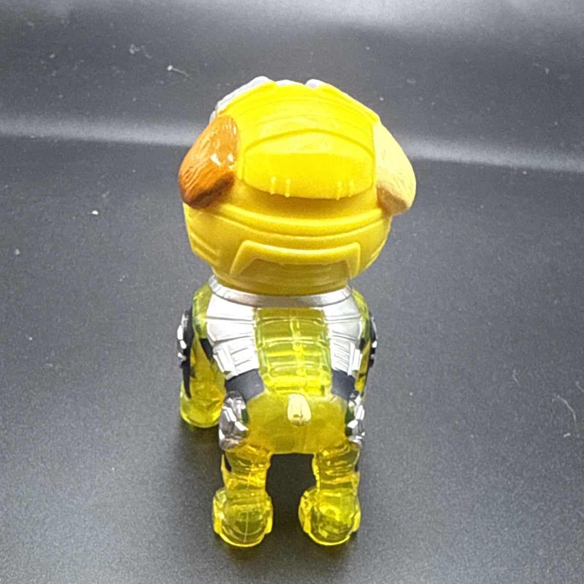 Paw Patrol The Movie Translucent Rubble Bulldozer 2.25" Mini Figure Toy PA12
