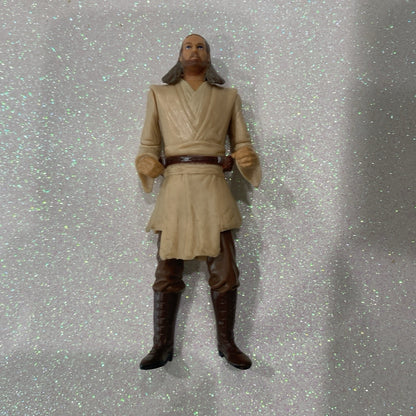 1998 Star Wars Episode 1: The Phantom Menace Qui Gon Jinn Action Figure Toy