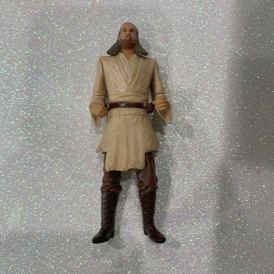 1998 Star Wars Episode 1: The Phantom Menace Qui Gon Jinn Action Figure Toy