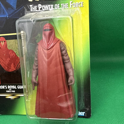 Hasbro Star Wars The Power Of The Force Emperor's Royal Guard With Force Pike 4+