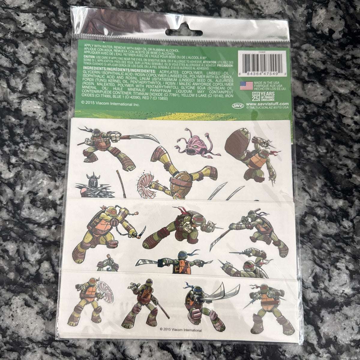 Teenage Mutant Ninja Turtles 50 Tattoos Nickelodeon