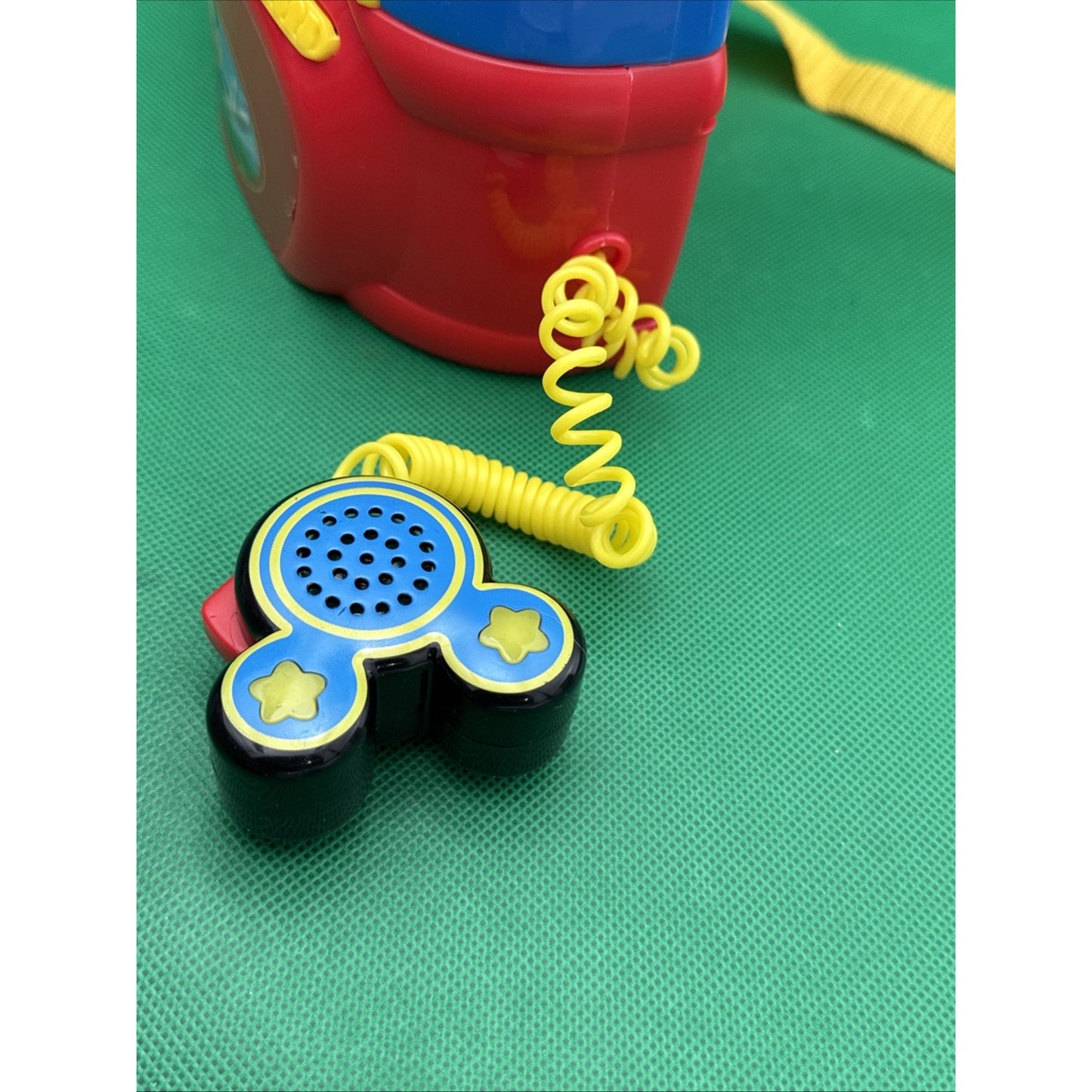 Talking Disney Mickey Mouse Adventure ONLY Backpack Playset Not tested