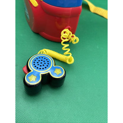 Talking Disney Mickey Mouse Adventure ONLY Backpack Playset Not tested