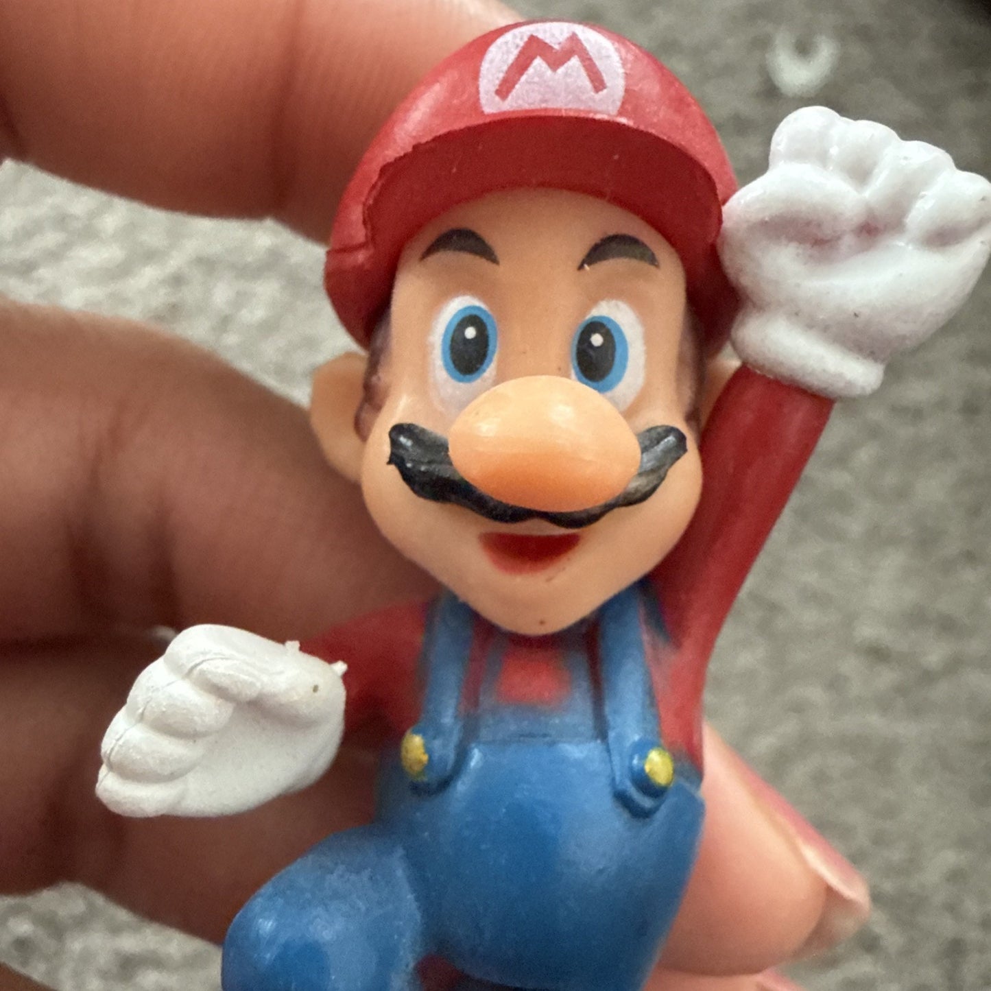 Mario Nintendo Super Mario Bros 2.5” Figure PVC Toy Olía Made In China