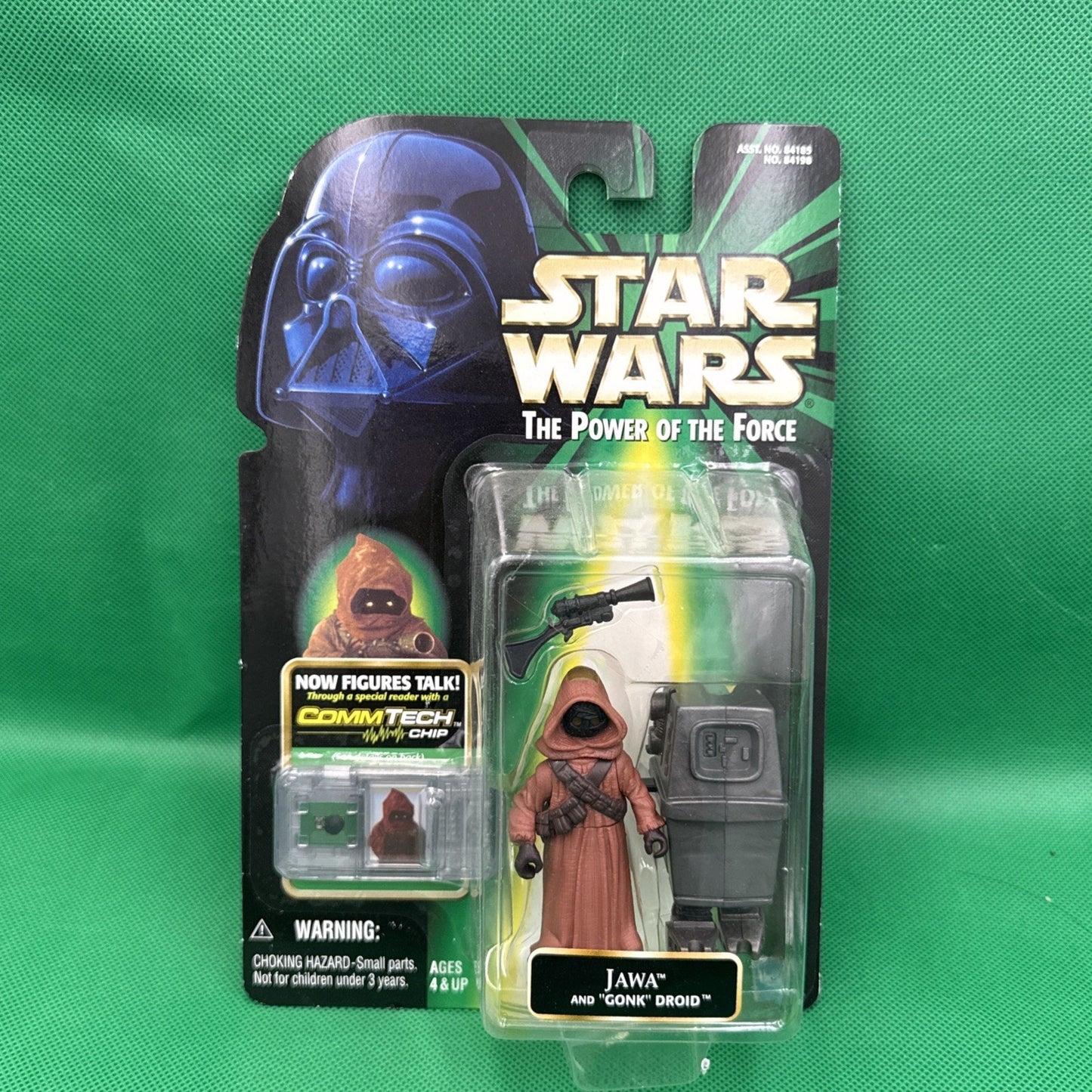 Vintage Hasbro Star Wars POTF Jawa Gonk Droid 3.75in CommTech Figure 1999