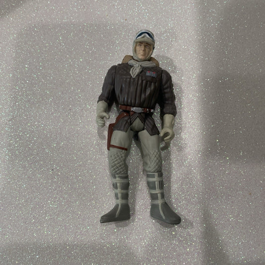 Star Wars Power Of The Force Han Solo Hoth Gear complete Kenner 1995 POTF 2