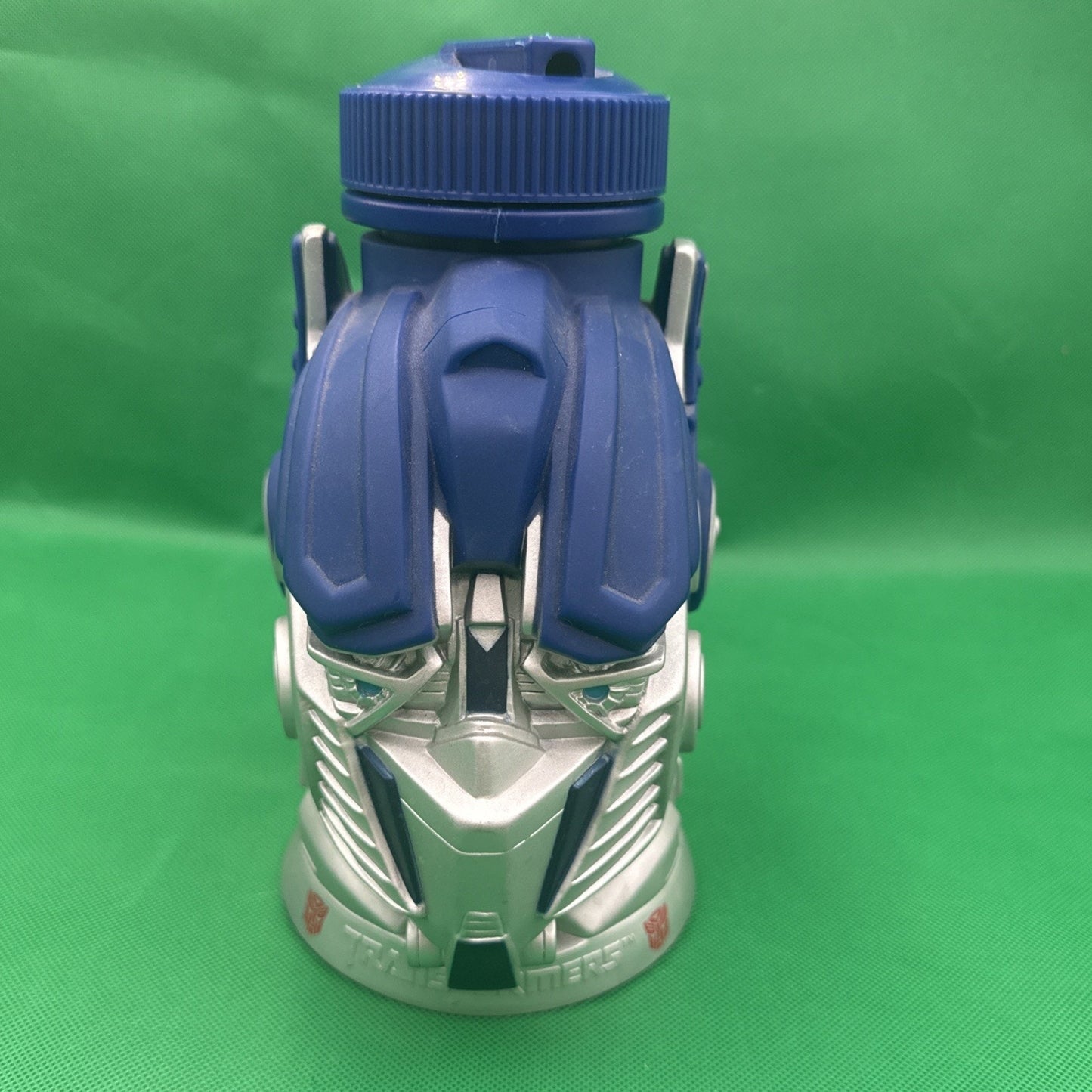 RARE Universal Studios Transformers Optimus Prime Large Drink Cup Water Bottle
