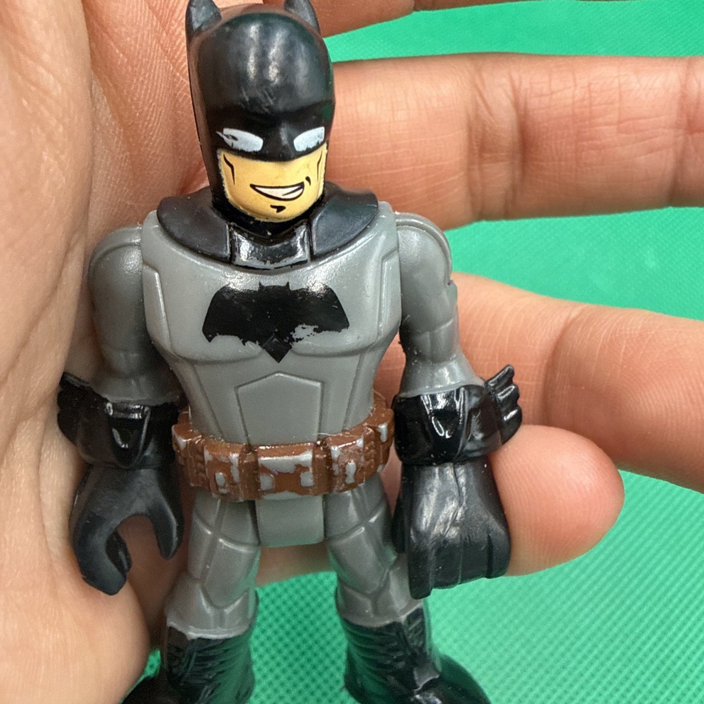 Imaginext DC Comics BATMAN Action Figure Gray Suit