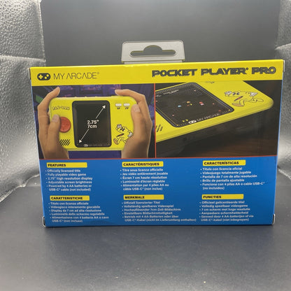 My Arcade Pac-Man Pocket Player Pro Portable Gaming System | NEW/SEALED