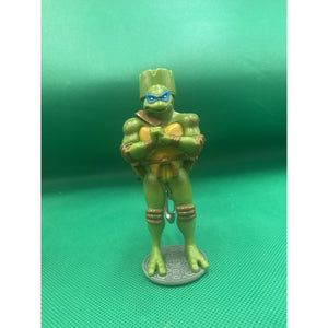 Vintage Teenage Mutant Ninja Turtles Leonardo Keychain Flashlight TMNT 2003