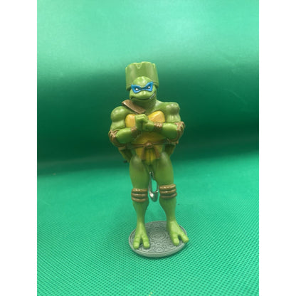 Vintage Teenage Mutant Ninja Turtles Leonardo Keychain Flashlight TMNT 2003