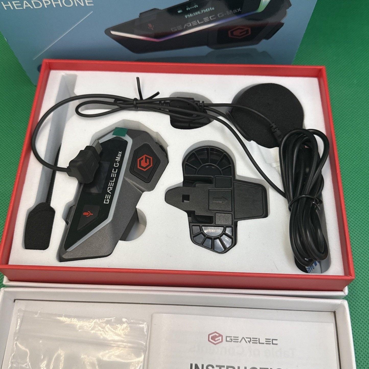 GEARELEC Gmax Motorcycle Bluetooth Headset