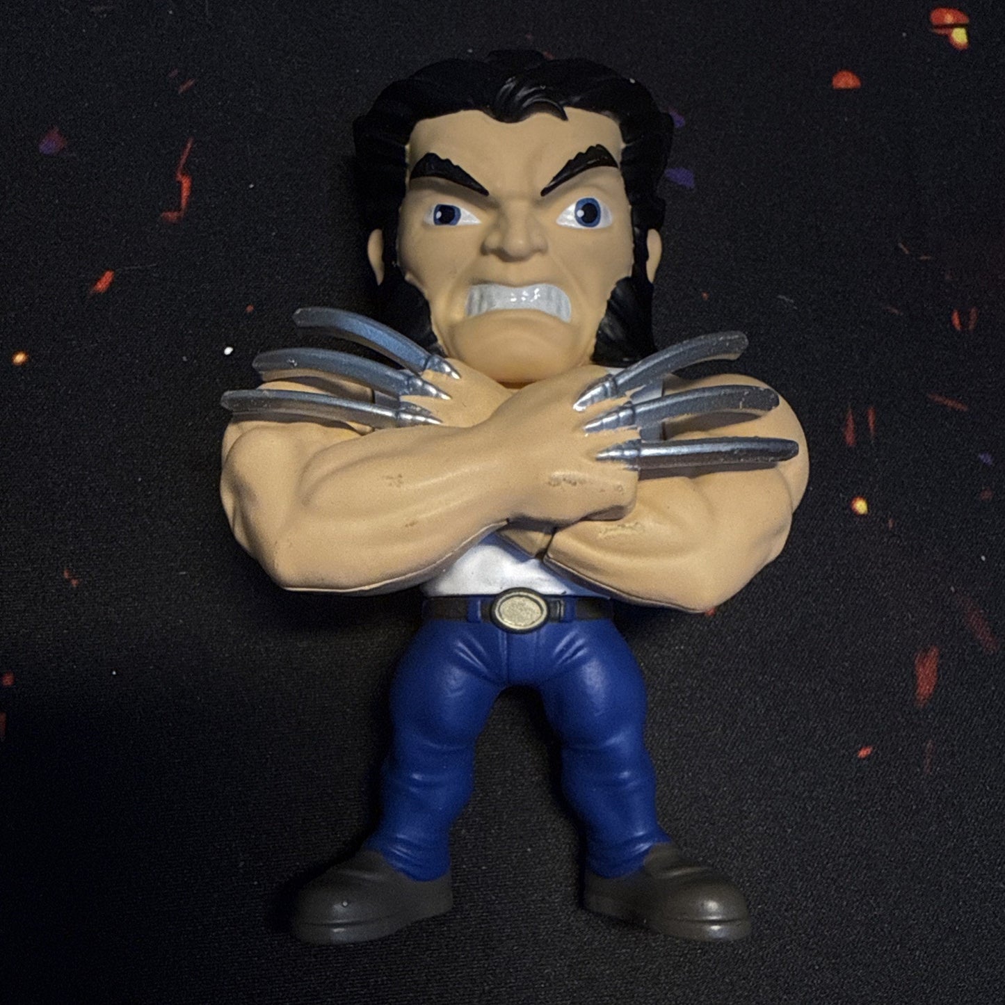 Marvel Logan Wolverine X-Men Marvel 4" Figure Die Cast 98618 Loot Crate