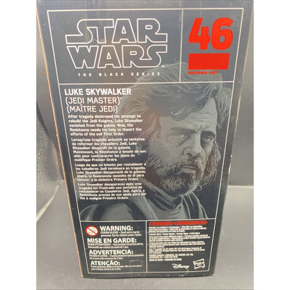 Hasbro Star Wars the Black Series Luke Skywalker Jedi Master Brand New Sealed