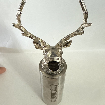 Jagermeister Stainless Steel Neck Extender with Stag Head Pourer