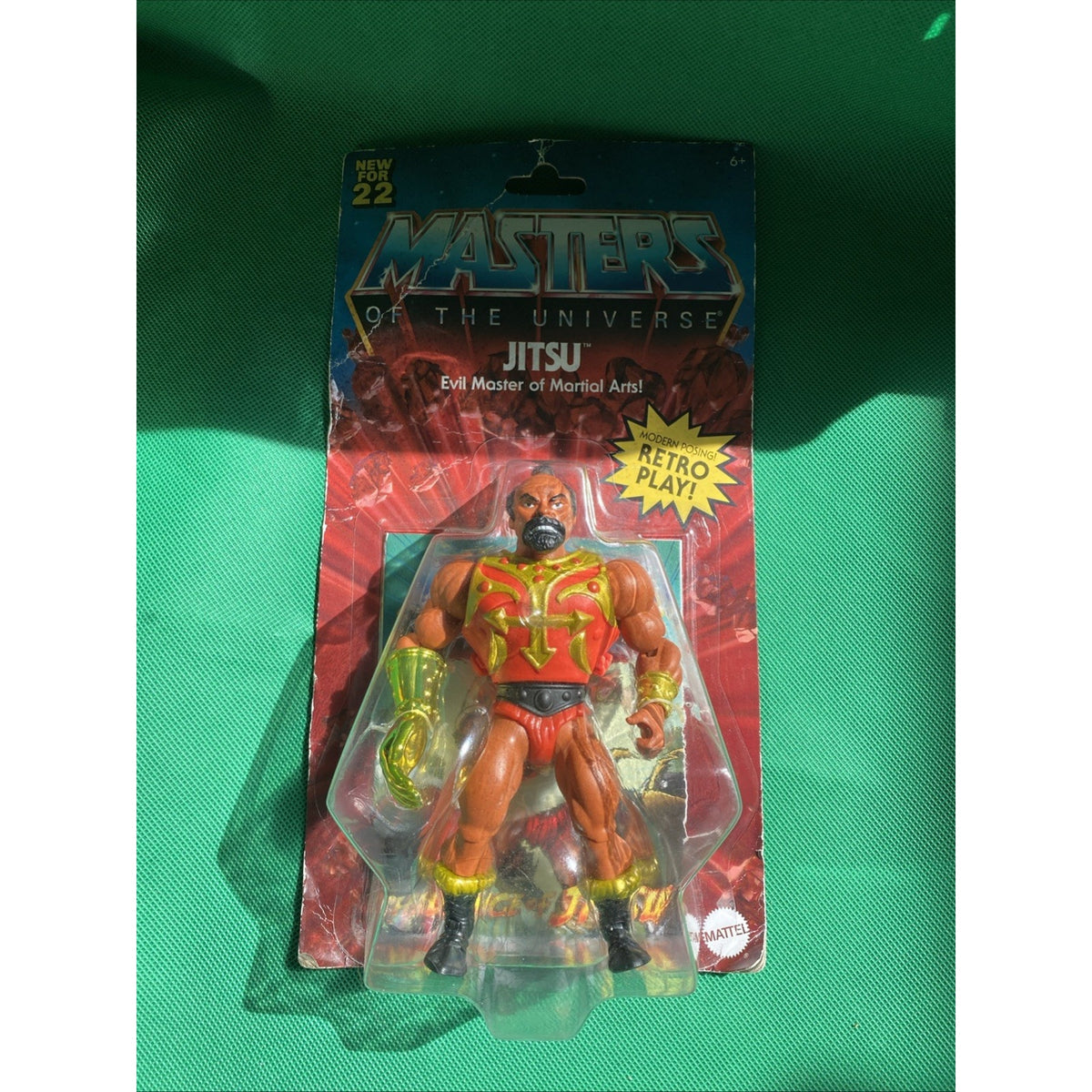 Mattel Masters of the Universe MOTU Origins Jitsu Action Figure READ DESCRIPTIO