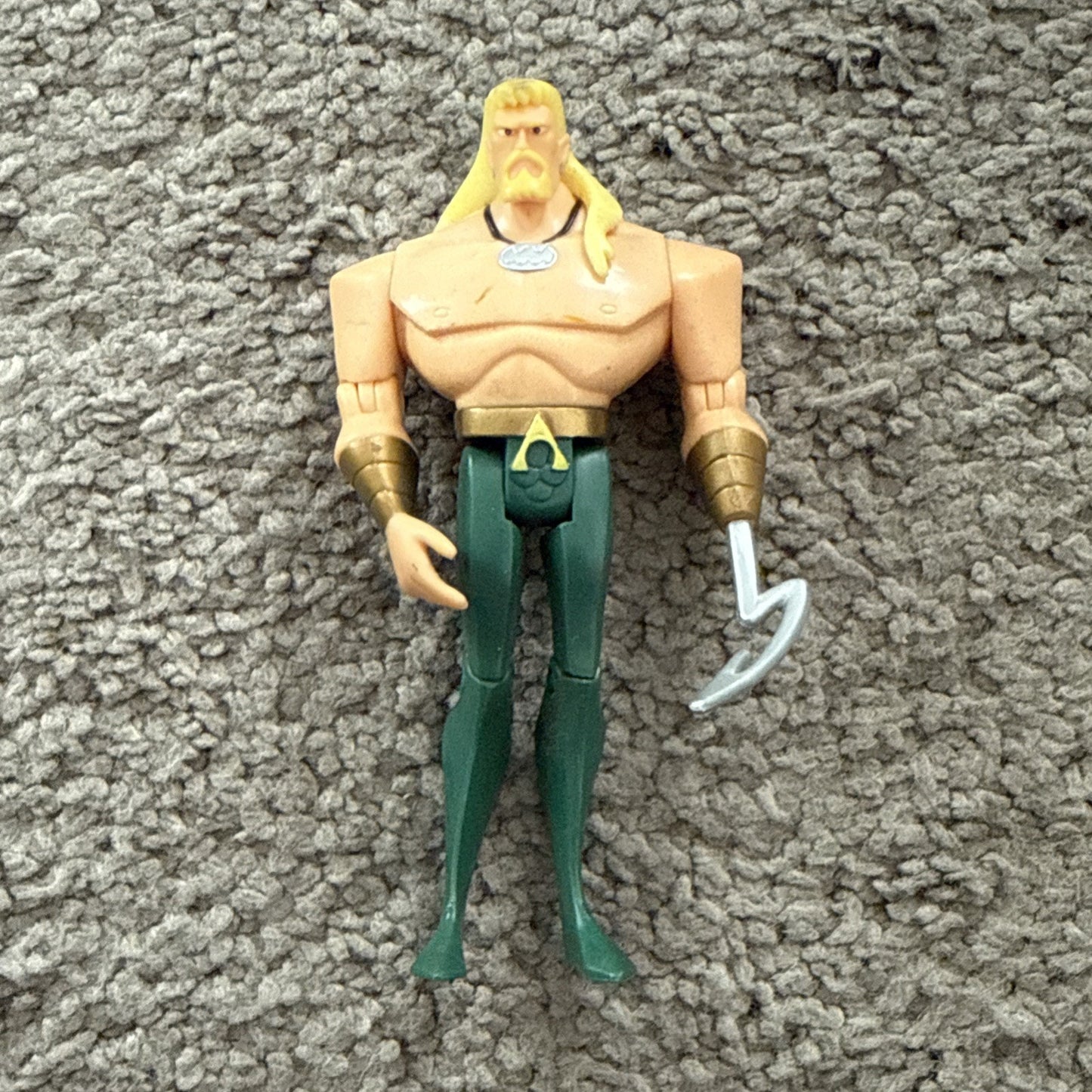 JLU Justice League Unlimited Aquaman 4.5" inch action figure Mattel 2004