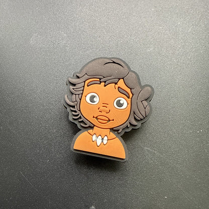 Young Moana SHOE CHARM, Compatible With Crocs