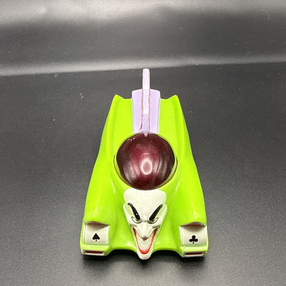 Vintage 2000 Carl's Jr Hardees DC Comics The Joker Mobile Green Toy Car Loose