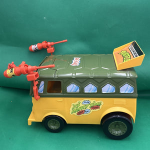 Vintage 1989 Playmates Teenage Mutant Ninja Turtles Party Wagon - 100% COMPLETE