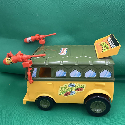 Vintage 1989 Playmates Teenage Mutant Ninja Turtles Party Wagon - 100% COMPLETE