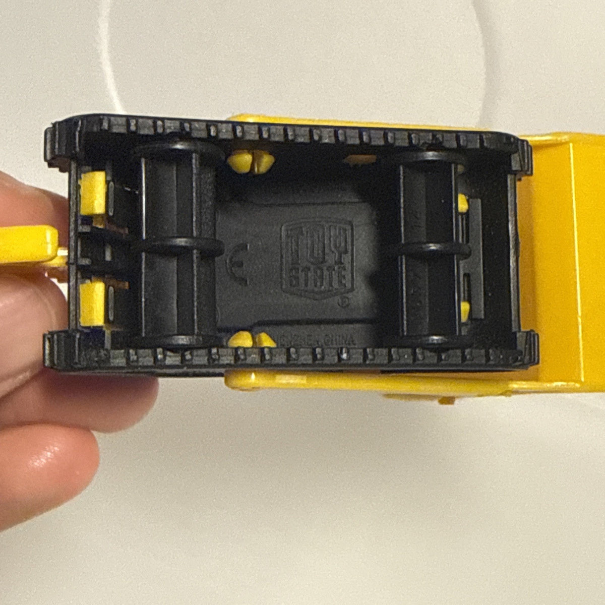 Toy State Mini Bulldozer Caterpillar Plastic Construction Vehicle.
