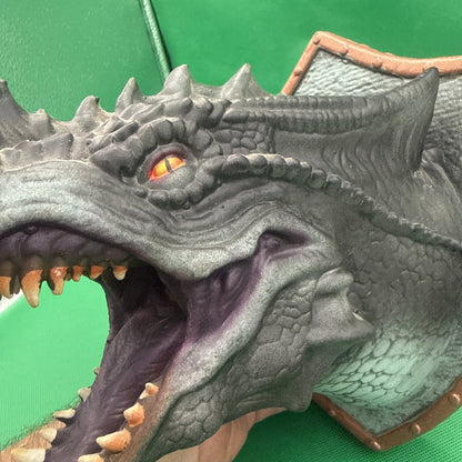 3D Dragon Head Wall Mount Sculpture Home Decoration Dinosaur. Head only