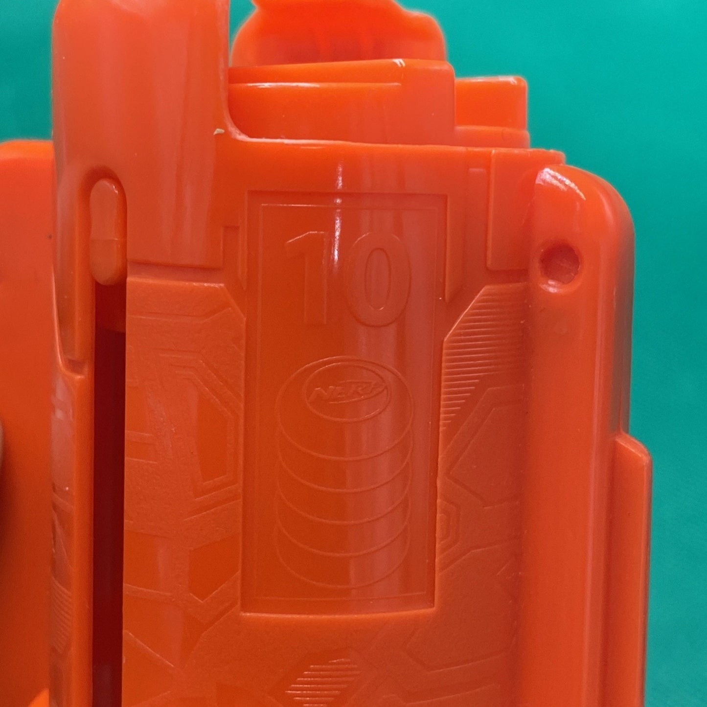 Nerf - Vortex - 10 Disc - Magazine / Clip - Ammo/Round Cartridge - Orange