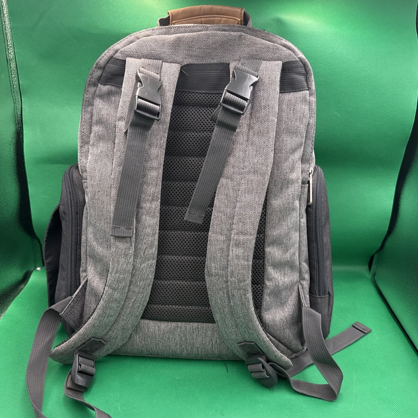 Eddie Bauer Places & Spaces Bridgeport Diaper Bag Backpack Cooler Bottle Pocket