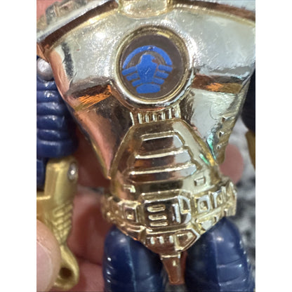 VINTAGE FIGURE CAPTAIN POWERS LEG SOLDIERS OF FUTURE 1986 MATTEL L.E.G.