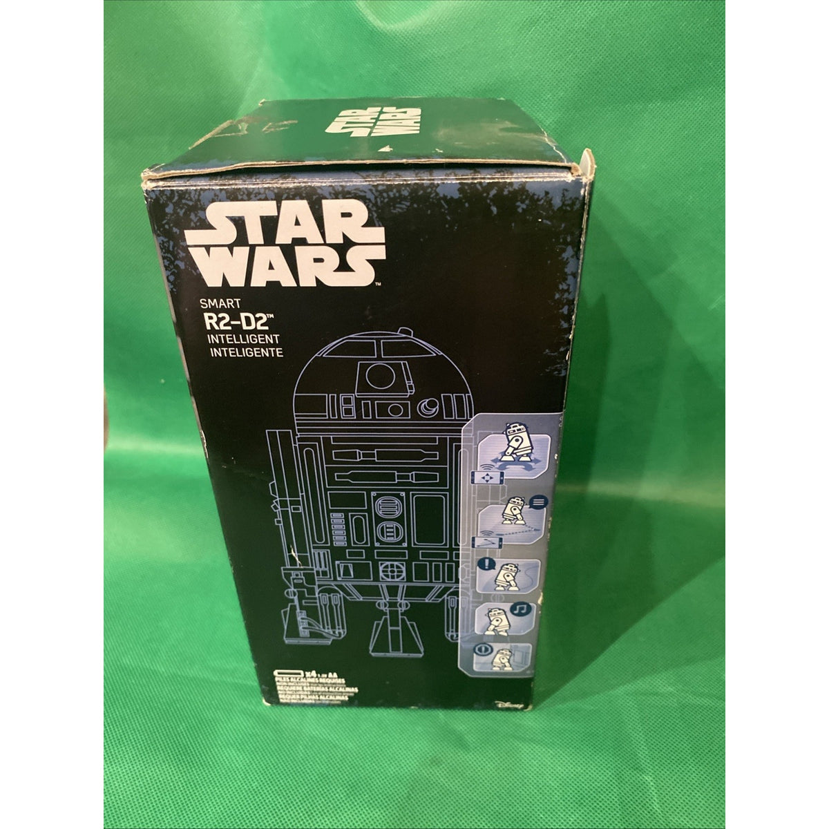 Hasbro Star Wars R2-D2 Remote Control Robot Rc Smart App [DAMAGED BOX]
