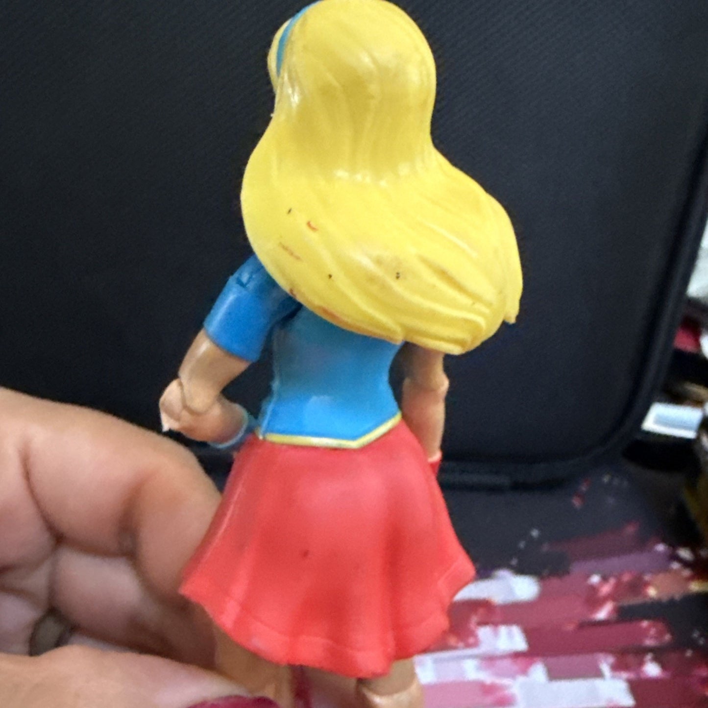 DC SUPER HERO GIRLS 6" SUPERGIRL ACTION FIGURE MATTEL animated loose 2015