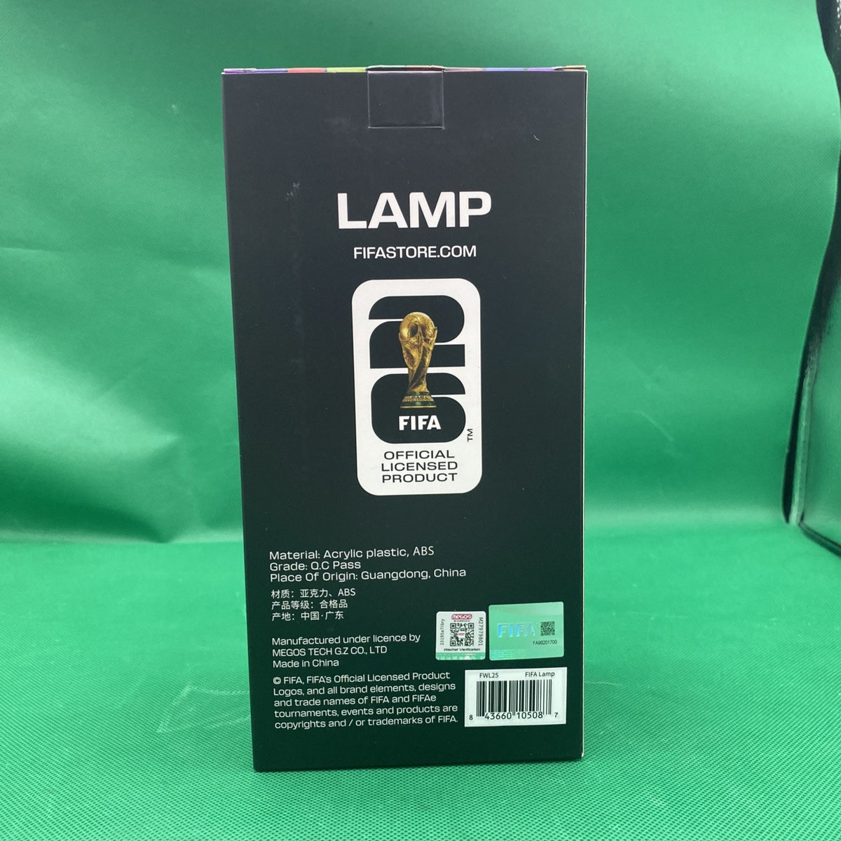 FIFA World Cup 2026 Trophy Night Light, Decoration & Souvenir Acrylic LED Lamp