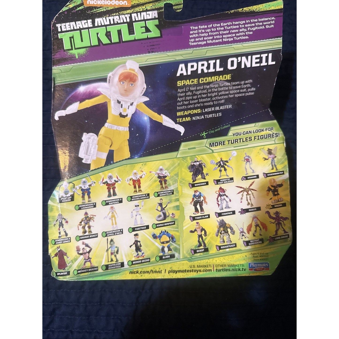 Tmnt Dimension X April O’Neil Space Comrade Moc 2015 Nickelodeon Ninja Turtles