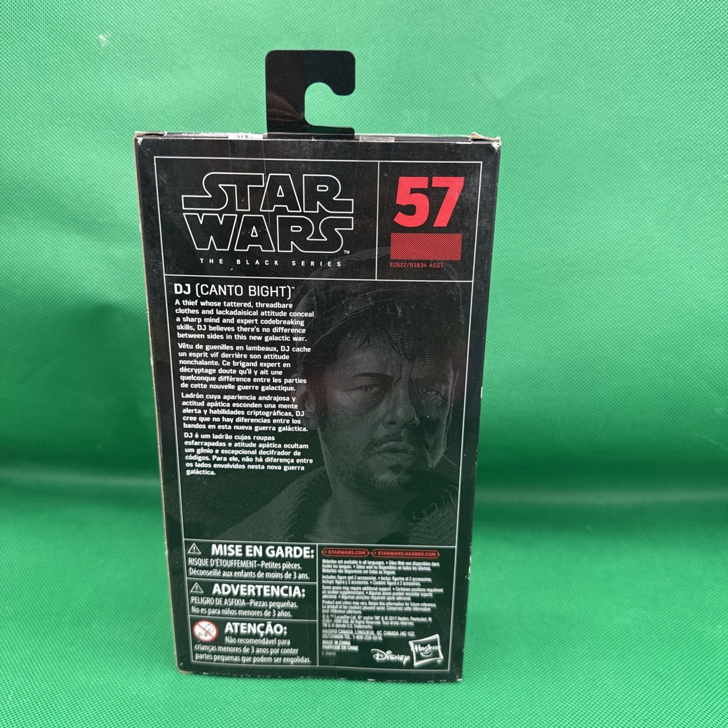 Hasbro Star Wars The Black Series DJ (Canto Bight) Action Figure