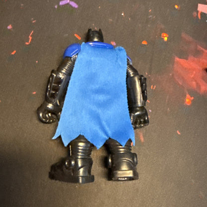 2010 Imaginext DC Comics Super Friends Black Blue Batman 4.5” Figure Read