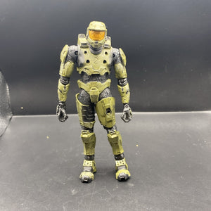 McFarlane Halo 10th Anniversary Master Chief Action Figure 2011 Mark V Loose 5"