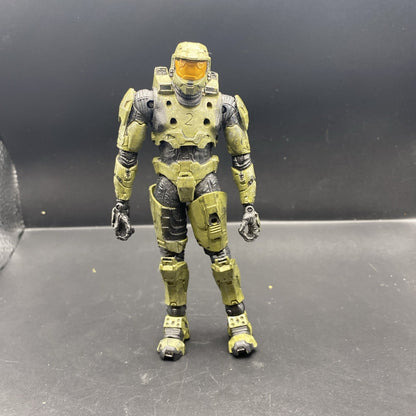 McFarlane Halo 10th Anniversary Master Chief Action Figure 2011 Mark V Loose 5"