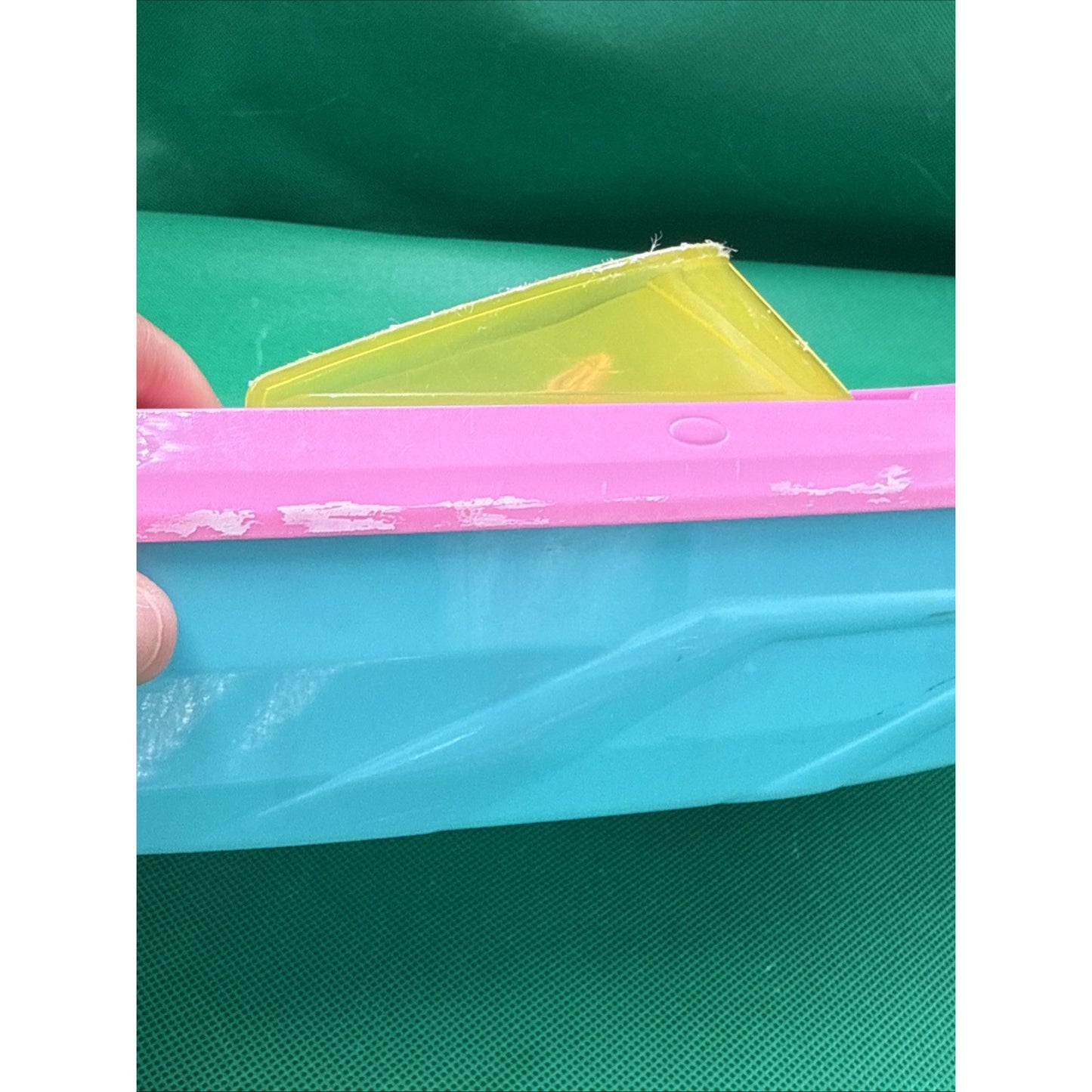 Barbie Pink Speedboat Toy Vehicle with Teal Hull and Swim Platform