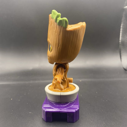 Marvel Studios Potted Groot 4” McDonald's Happy Meal Toy 2020 Guardians Galaxy