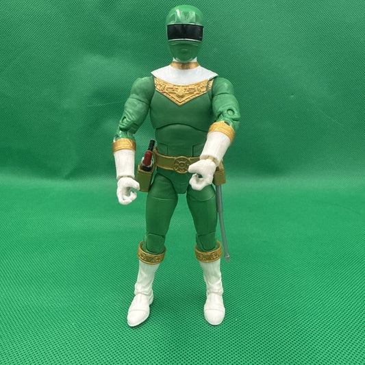 Power Rangers Lightning Collection Zeo Ranger Green 6" LOOSE Action Figure