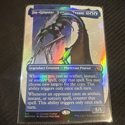 MTG Jin-Gitaxias, Progress Tyrant (Concept Praetor) (Step-And-Compleat Foil) NM