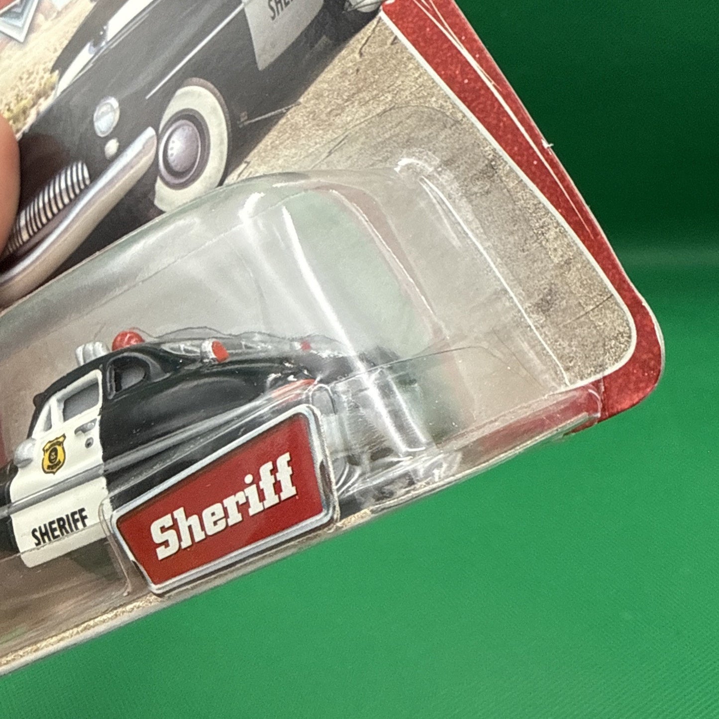 2006 DISNEY/PIXAR CARS SHERIFF Original Release Desert Scene