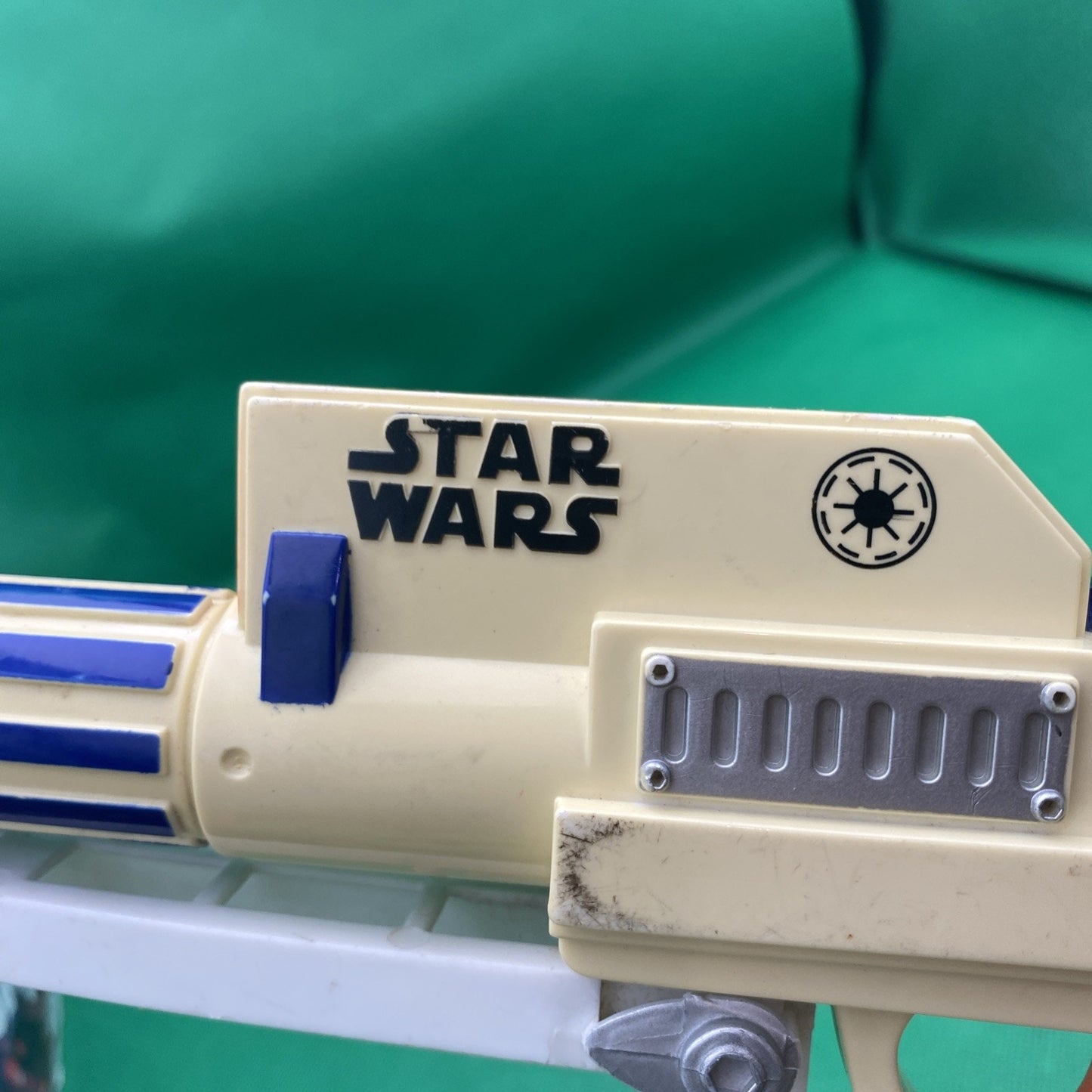 Nerf Star Wars Clone Wars Trooper Dart Gun Blaster Rifle Hasbro 2006 - WORKS