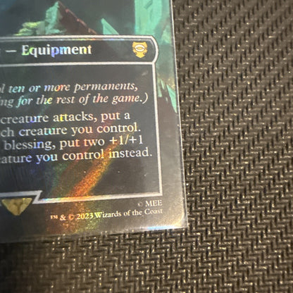 Anduril, Narsil Reforged (Borderless) Commander: the Lord of the Rings Foil