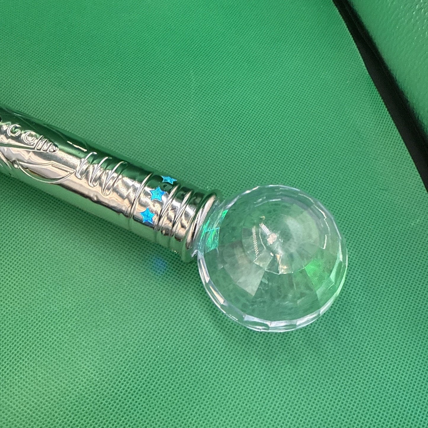 ICE PRINCESS COLOR CHANGING SNOWFLAKE WAND 3-MODES 21” FLASHING/BLINKING
