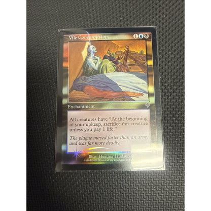 Wizards of the Coast MTG Vile Consumption Invasion Foil Uncommon