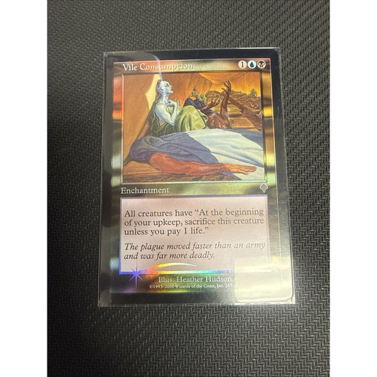 Wizards of the Coast MTG Vile Consumption Invasion Foil Uncommon