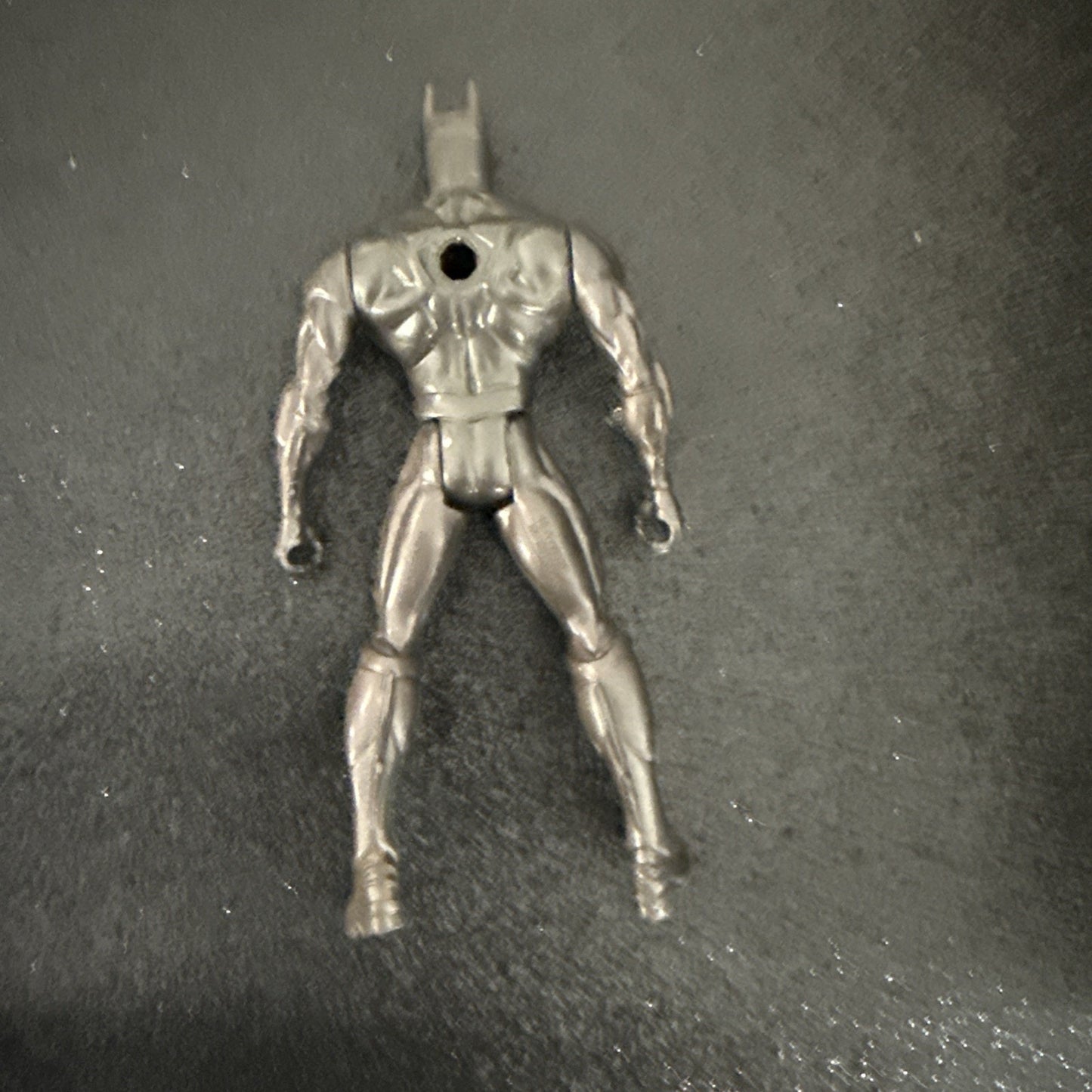 1997 DC Comics Kenner 5" Batman Action Figure Gray-Silver No Cape or Accessories