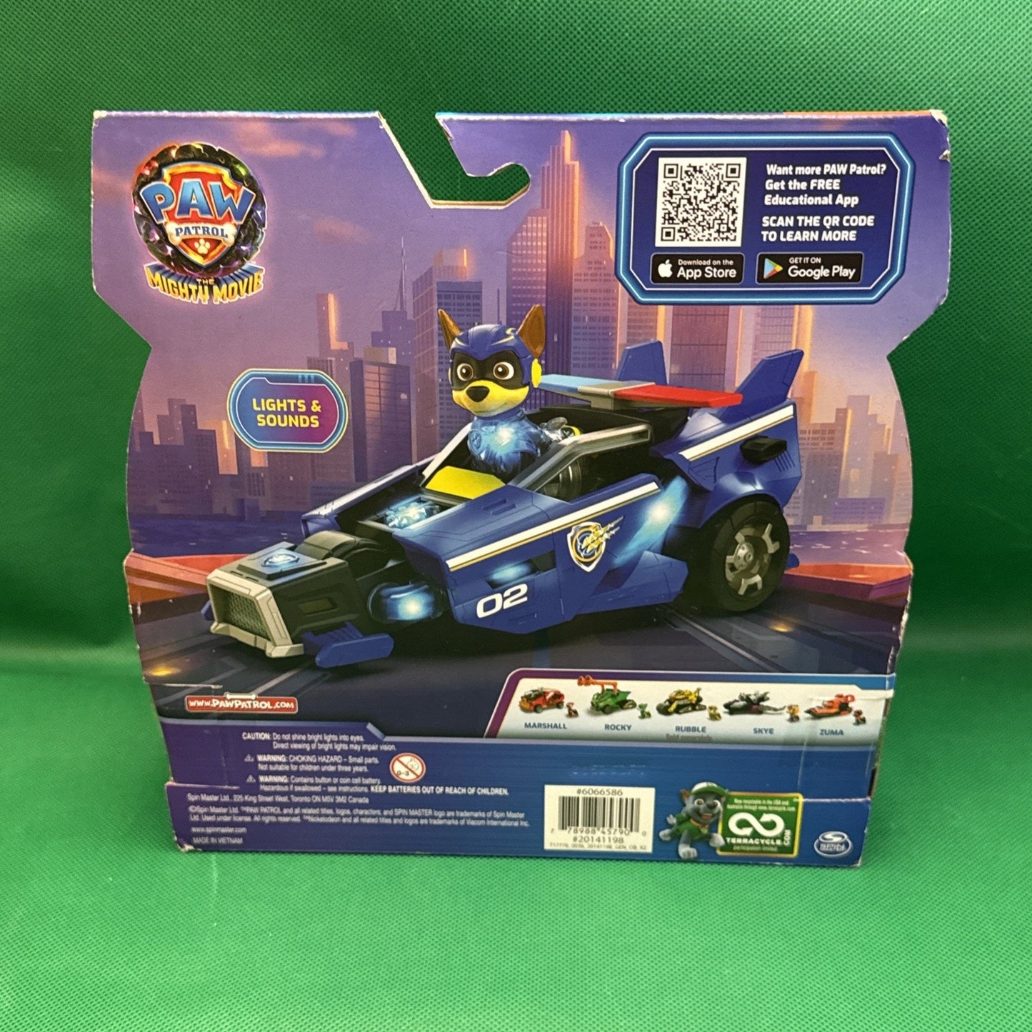 Chase Paw Patrol The Mighty Movie Cruiser Lights & Sounds Toy Vehicle